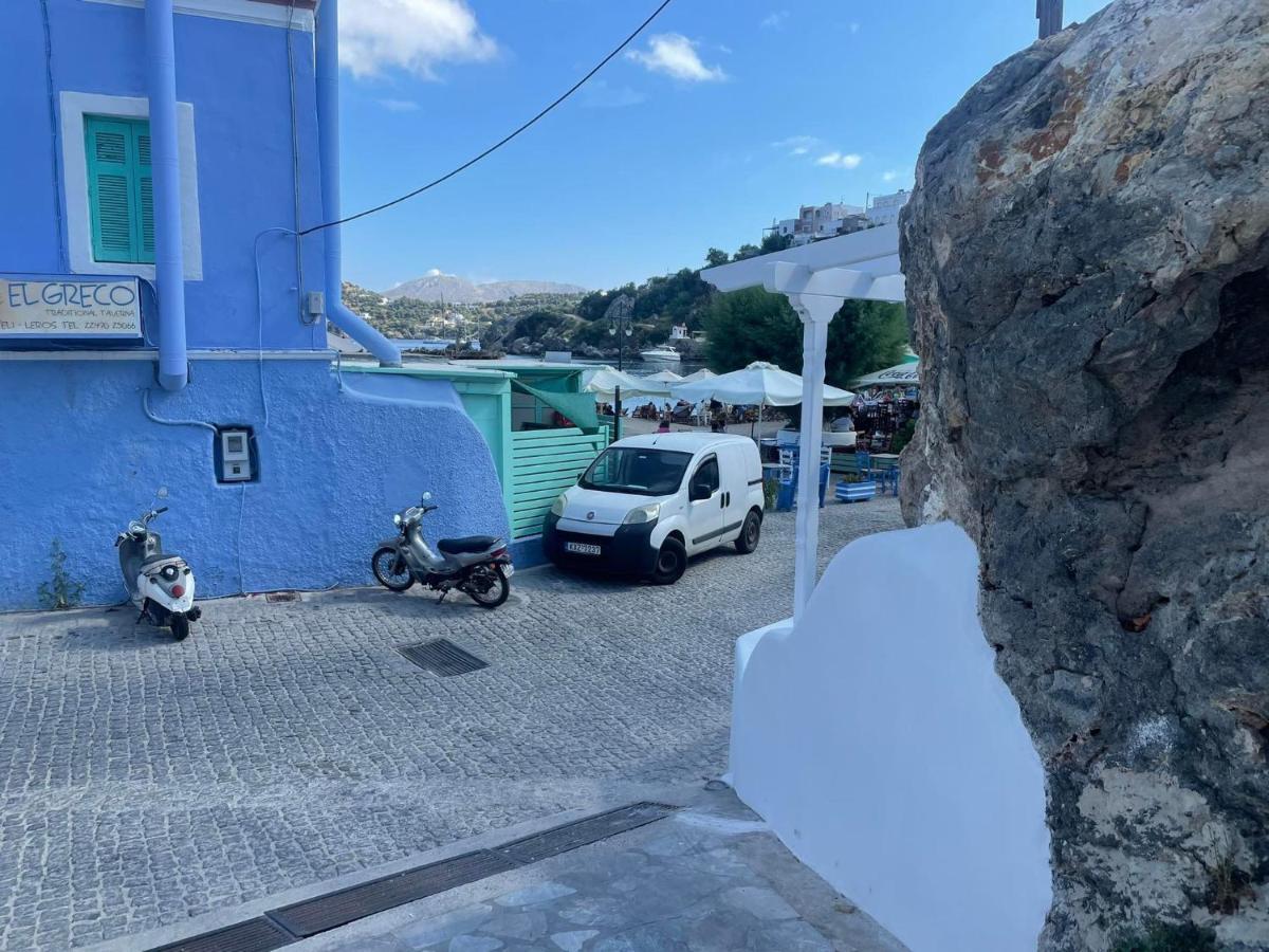 Ονειρόπετρα Λέρος~Oneiropetra Leros Apartman Pandéli Kültér fotó