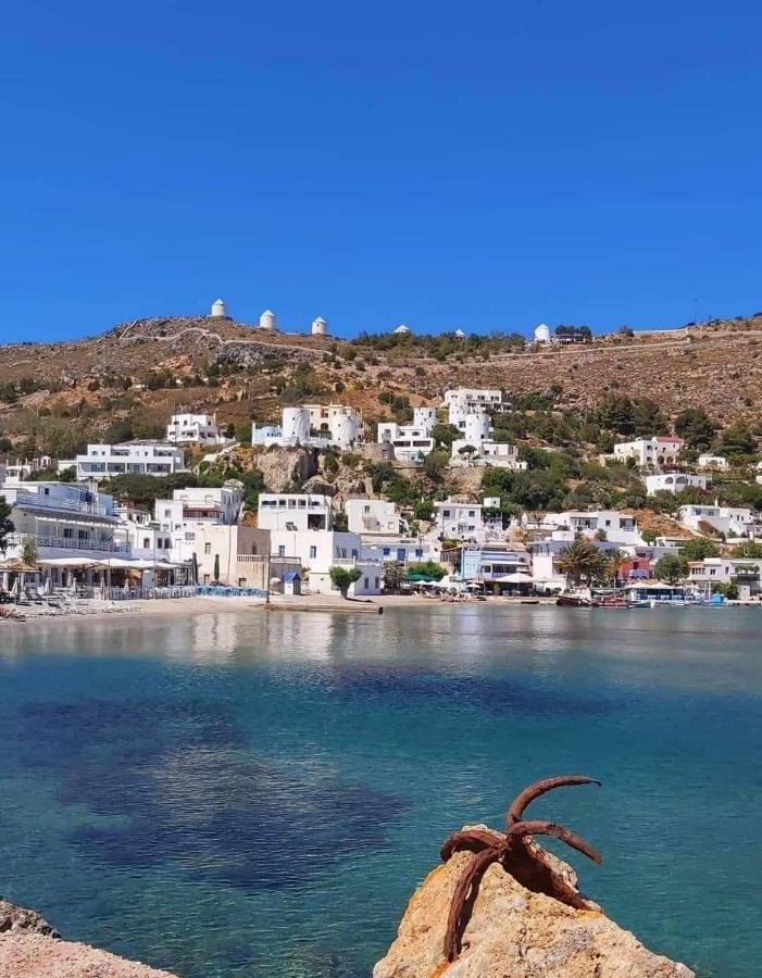 Ονειρόπετρα Λέρος~Oneiropetra Leros Apartman Pandéli Kültér fotó