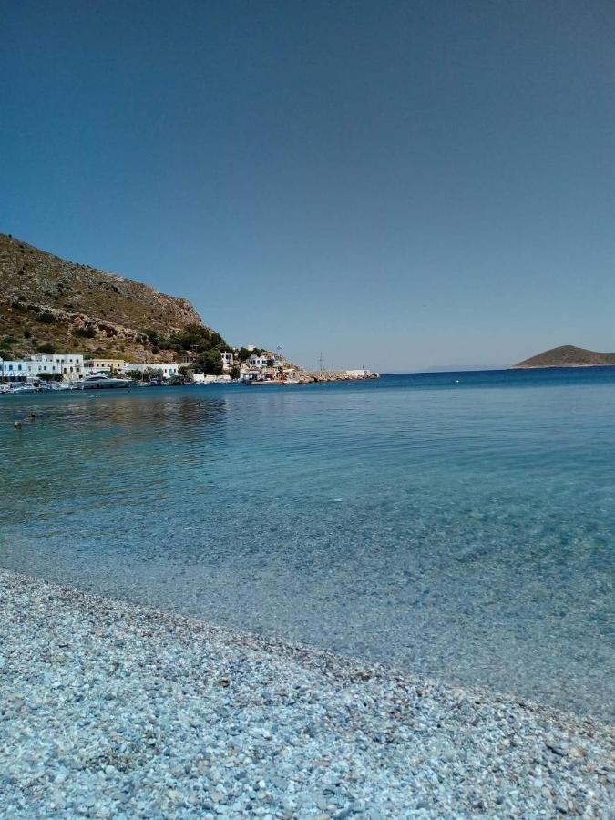 Ονειρόπετρα Λέρος~Oneiropetra Leros Apartman Pandéli Kültér fotó